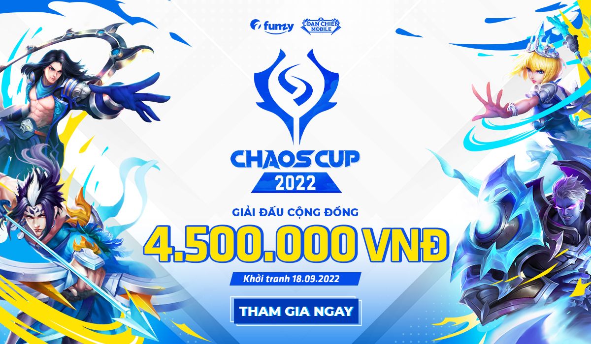 THÔNG BÁO: KHỞI TRANH CHUỖI GIẢI ĐẤU CỘNG ĐỒNG CHAOS CUP LẦN 3